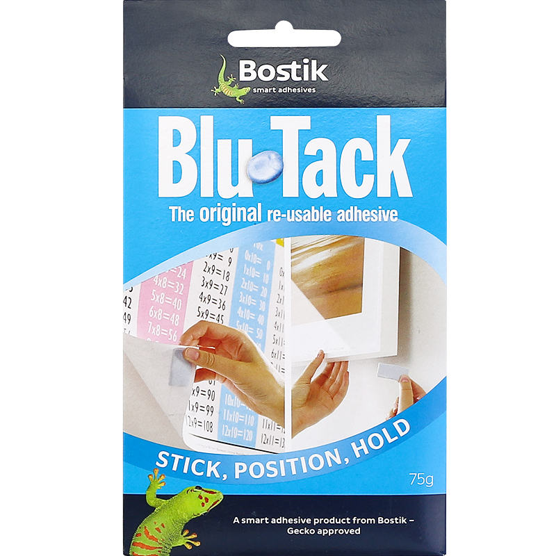 bluetack蓝丁胶无痕胶耳机清洁手机清理蓝钉手办模型蓝胶贴春联对