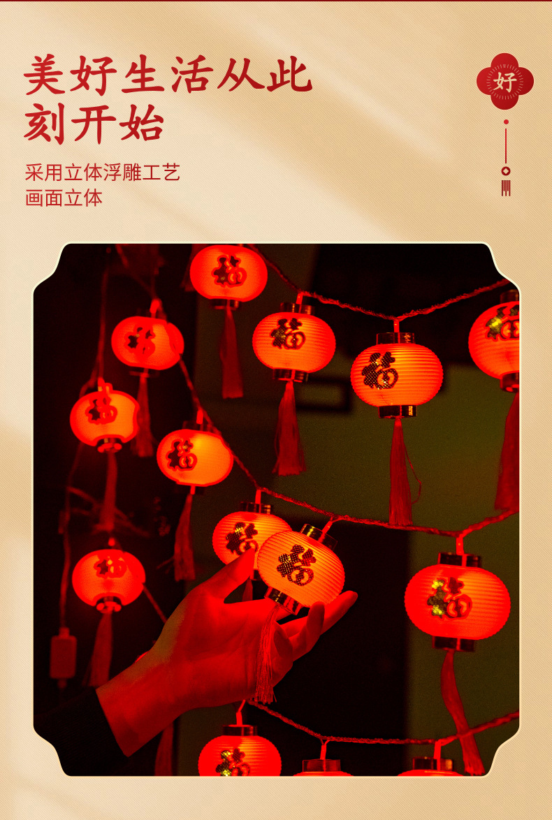 春节福字小灯笼