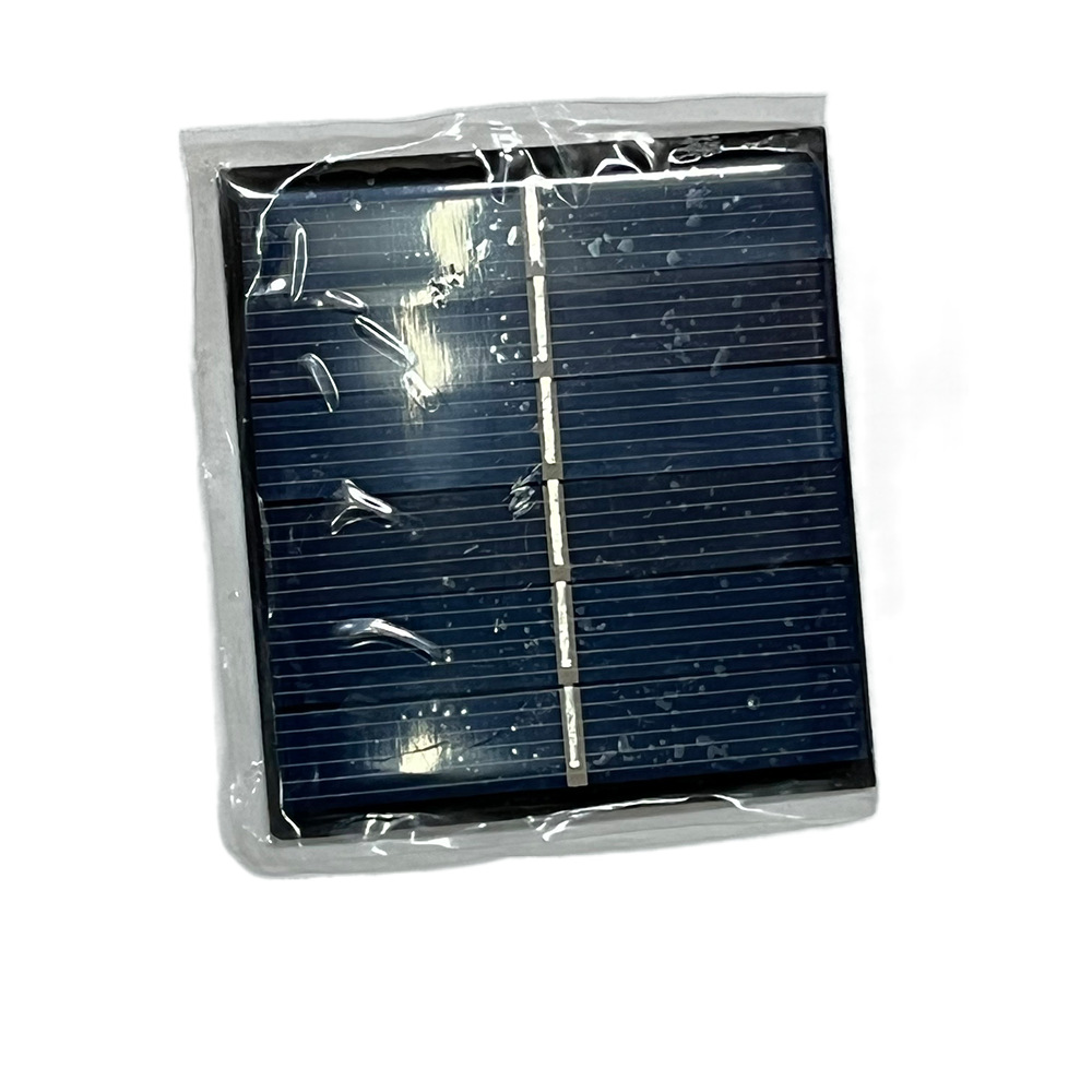 厂家供应太阳能板55*60 3V 150MA DIY玩具发电板太阳能电池板组件