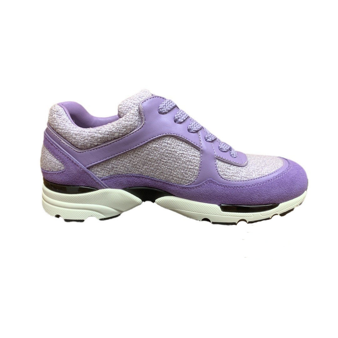 New Autumn/Winter High-End Color-Block Casual Elegant Cowhide Patchwork Women's Shoes Lace-Up Round-Toe Sneakers_vogvips.com