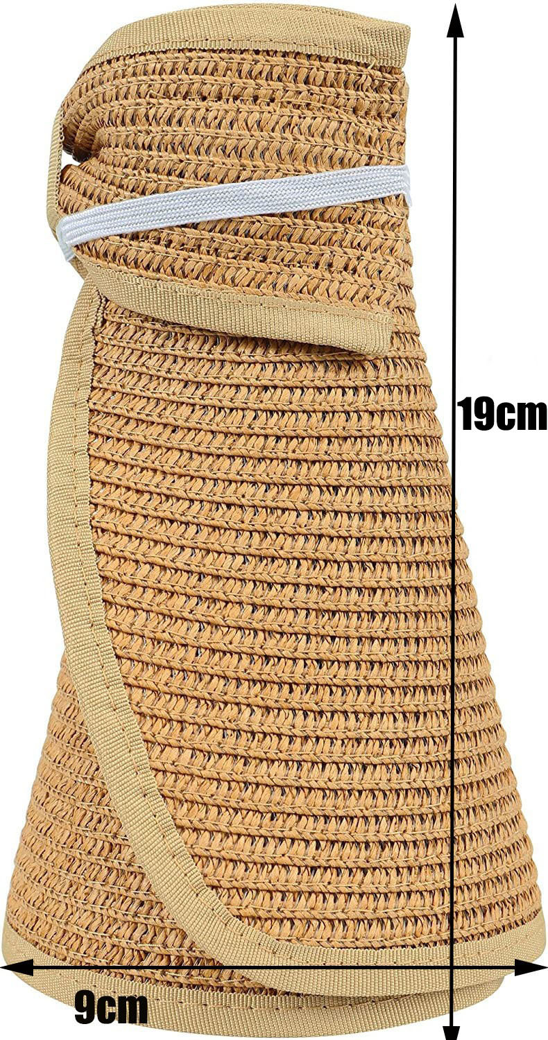 Women's Vacation Solid Color Big Eaves Straw Hat display picture 5
