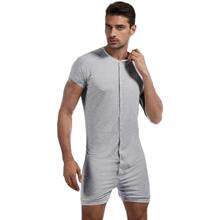 H 31512 TAUWELL Men's Large Sleeves Jumpsuit Ī�������屳