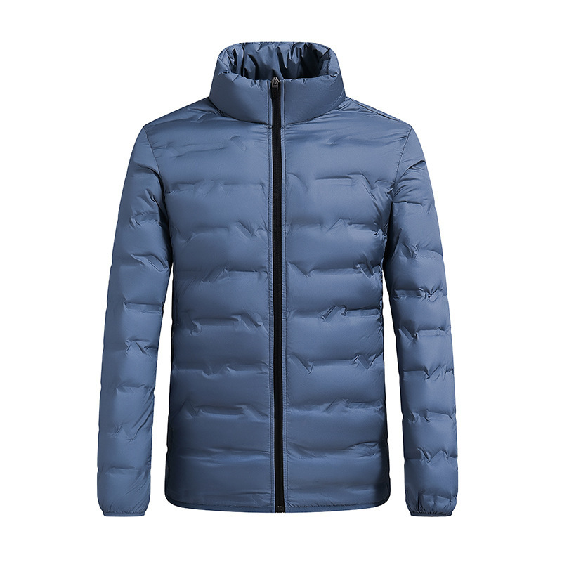 Herenkleding Winter dunne Zijde katoenen jas grafeen spontane warmteopslag warme staande kraag heren Zijde katoenen jas casual dames Zijde katoenen jas_voghion.com