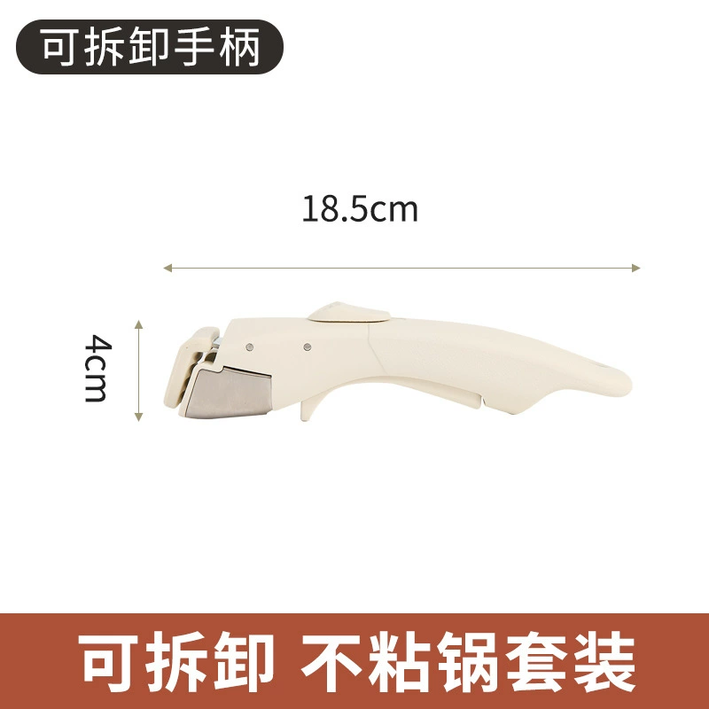 съемная ручка с антипригарным покрытием, ручка для уличной кастрюли, сковорода, аксессуары для вока, универсальная ручка для кастрюли, устойчивая к ожогам, высокая термостойкость