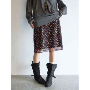 [�R�r]��Ʒɣ�Q�z�p�ӯB͸��ֱͲ��ȹ�����׺�ӡ������ȹŮV9073