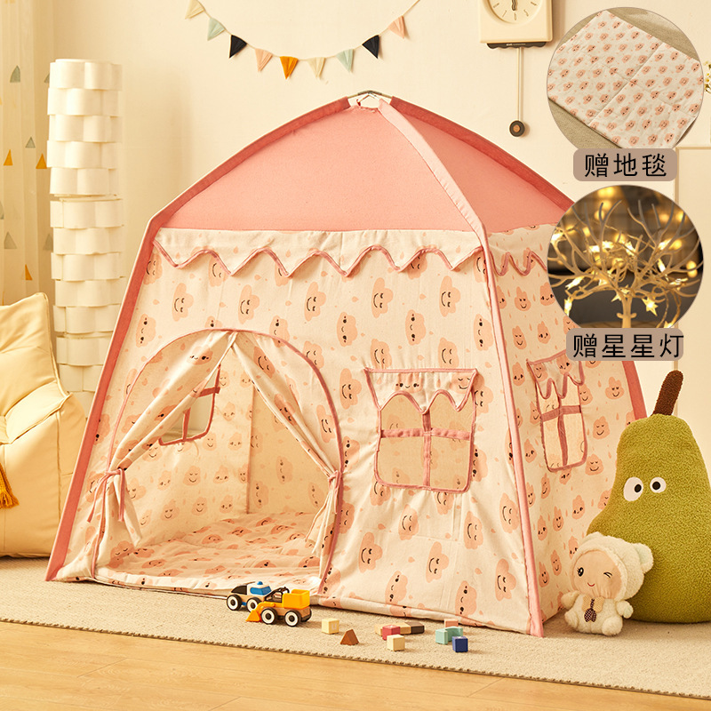 メーカーのテント子供用テント屋内女の子ゲームハウス家族の小さなテント睡眠屋外折りたたみテント卸売|undefined