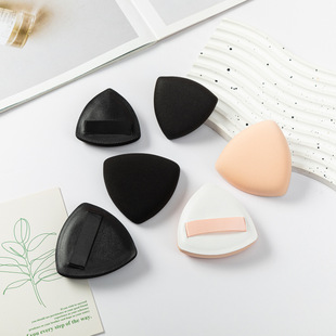 Black and White Pineapple Powder Puff Cushion, Ultra-Soft, Does Not Absorb Foundation, Marshmallow Double-Sided, Dry and Wet Dual-Use, Setting Makeup Beauty Tool