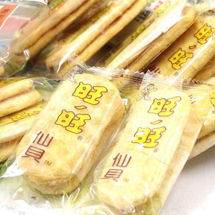 旺旺雪饼仙贝饼干小吃零食旺仔童年怀旧米饼膨化饼干休闲整箱|undefined
