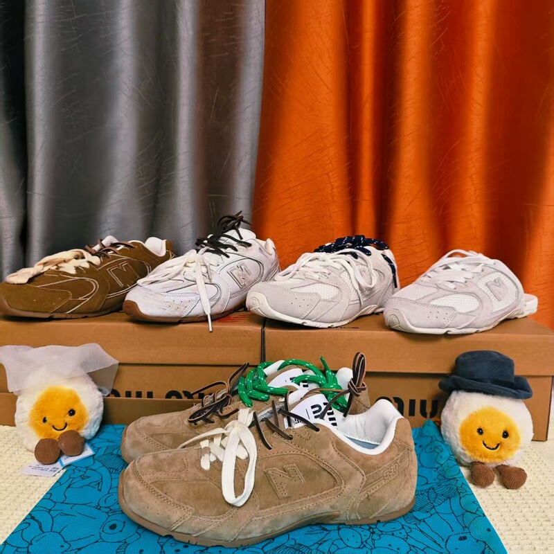 Putian Shoes Pure Original Miu Miu Collaboration 530X German Training Shoes Nb Classic Retro Forrest Gump Shoes Casual Shoes Half Slippers Trendy Putian Shoes Pure Original Miu Miu Collaboration 530X German Training Shoes Nb Classic Retro Forrest Gump Shoes Casual Shoes Half Slippers Trendy