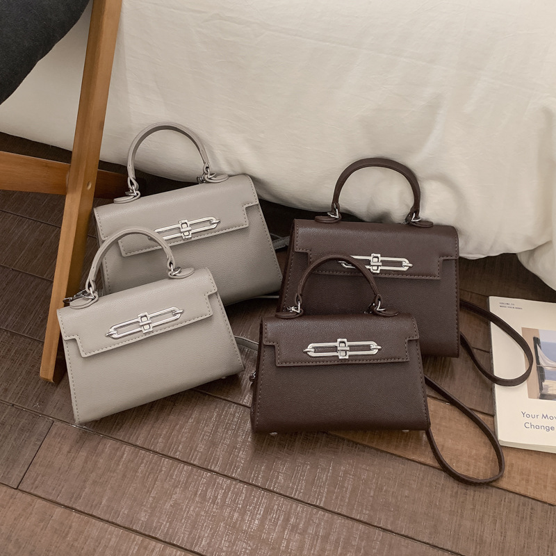 Nicho de moda Kelly bolso de mujer 2026 nuevo bolso de mujer simple sensación diaria bolso de hombro pequeño image 1