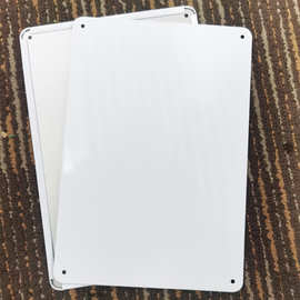厂家空白板铁皮画白板 欧美复古装饰铁皮画可来图片 空白板铝铁板