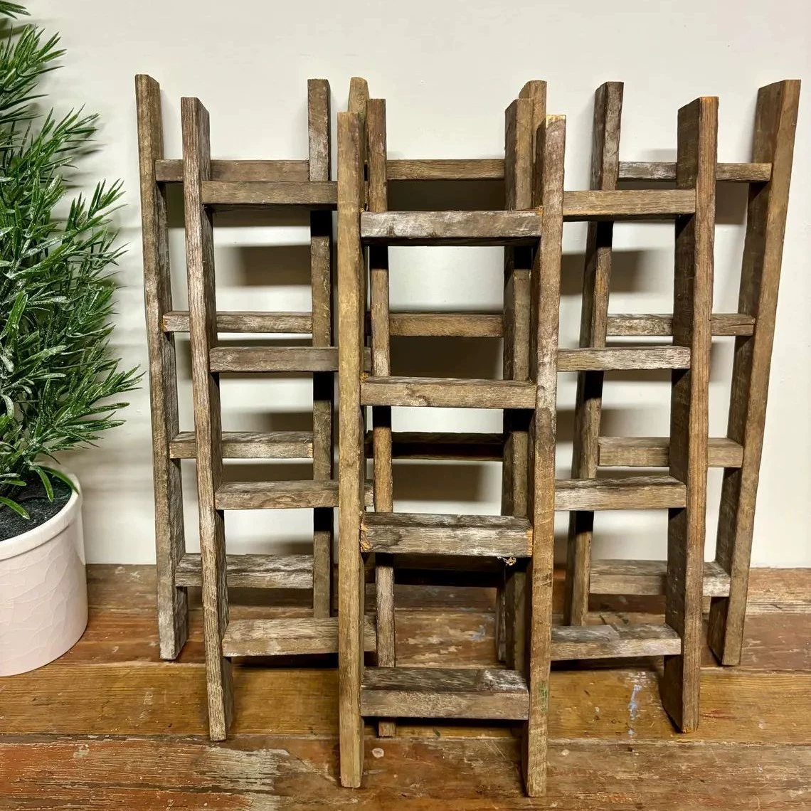 Мини-деревянная лестница, мебель, миниатюрная садовая лестница, декор для кукольного домика, сделай сам, ландшафтное украшение, аксессуары для рукоделия