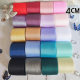 4CM pleated pearlescent yarn ribbon handmade diy hair accessories bow material pearl yarn organza bouquet accessories