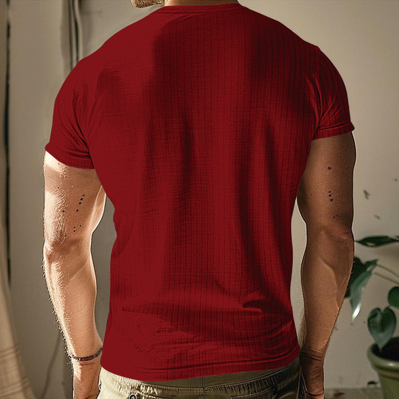 189g Weight Short Sleeve Sleeve Length Regular Sleeve Sleeve Type Polyester Fabric Type Regular Top Length T-shirt Tops Type Casual Occasion Round Neck, Collarless Neckline Breathable Function Slim Fit Type Solid Color Pattern Summer Season Men's Gender Simple Style Style Wholesale Men's Simple Style Solid Color Short Sleeve Men's Tops 13