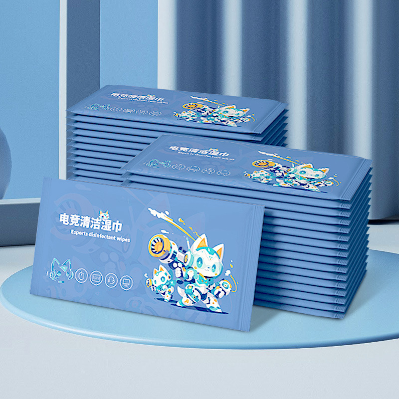 E-sports wet wipes single piece [cat]