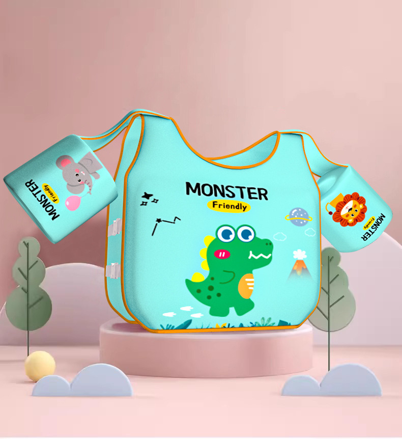 워터슬리브 부력자켓 - 귀여운 공룡 [추천 12.5-27.5kg ]