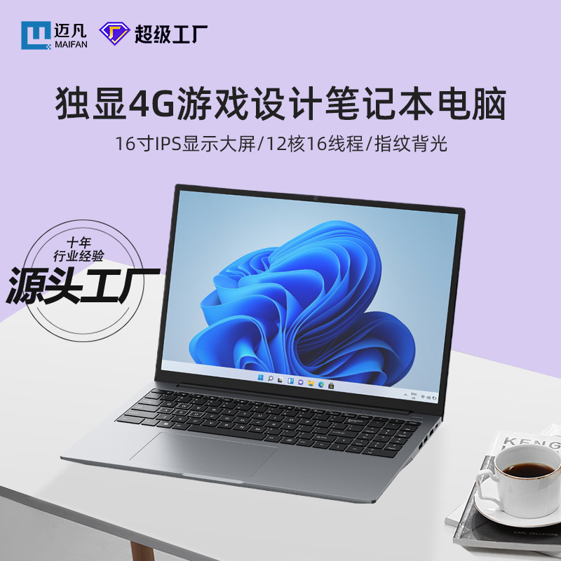 Factory Wholesale Mx5504G Independent Graphics Entertainment Gaming Professional Design High-Performance Laptop Gaming Notebook