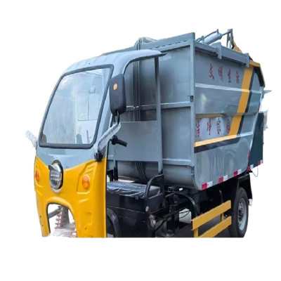 Hydraulic Tailgate Trash Transfer Vehicle, Elektrik zibil maşınları