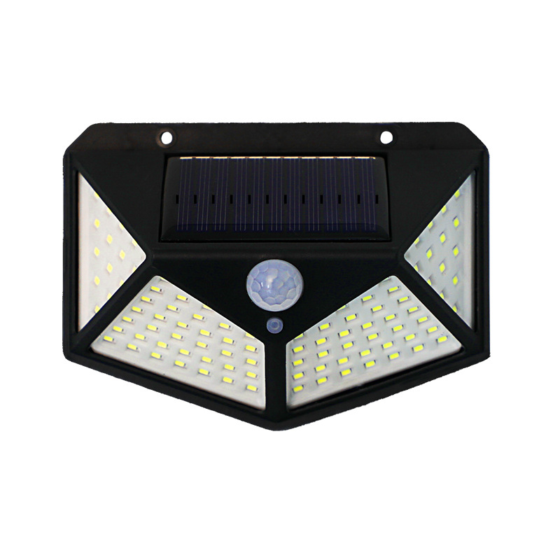 100LED four wall lamp (black) [1 pack]]