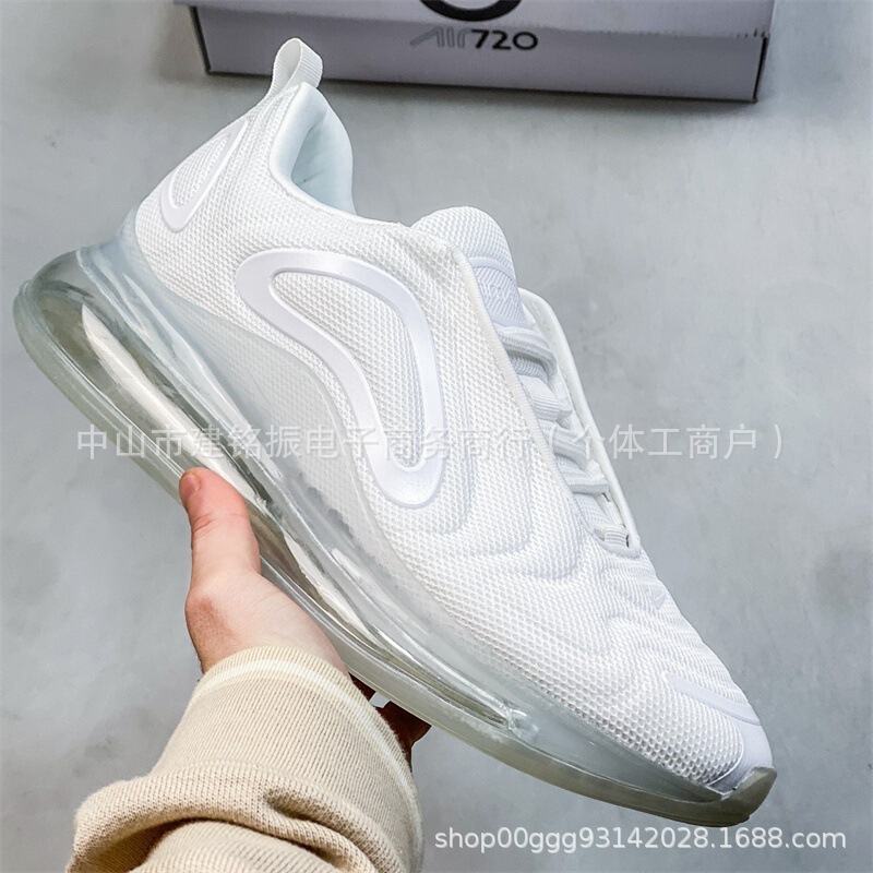 Cross-Border Export Air Max 720 Full-Length Large Air Cushion Breathable Cushioning Running Shoes Air Cushion Shoes Sports Men's Running Shoes