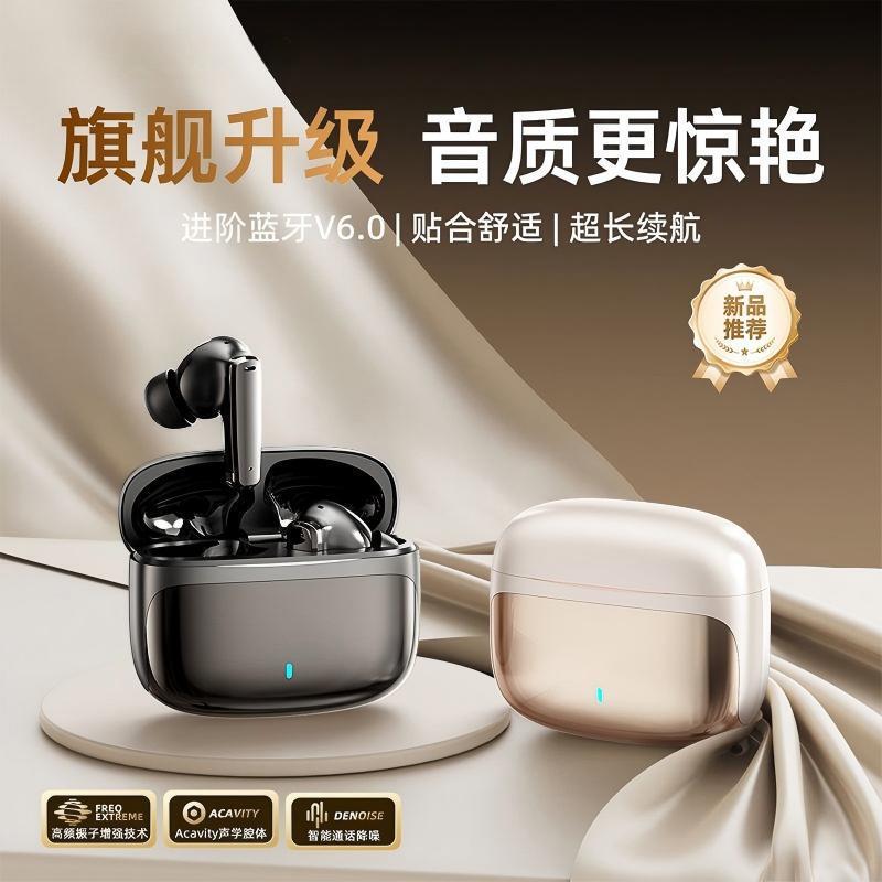 [with Built-In App Positioning] Popular Fd800 Bluetooth True Wireless Earphones with High-Quality Sound, Comfortable to Wear, and No Pain Even When Worn for a Long Time