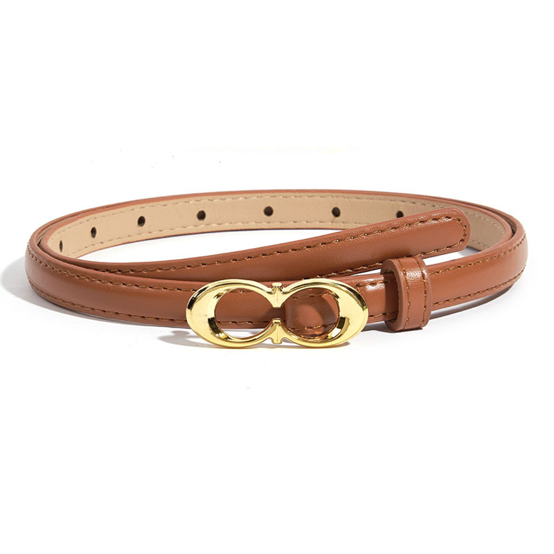 50g Weight Belt Classification 1 Piece Quantity Casual, Daily Occasion Pu Leather, Alloy Material Solid Color Pattern Women's Gender Simple Style Style Simple Style Solid Color Pu Leather Alloy Women's Leather Belts 7