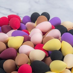 Mini Beauty Sponge, Mini Makeup Sponge, Makeup Foam Ball, Foam Beauty Sponge, Small Water Droplet Shaped Makeup Sponge