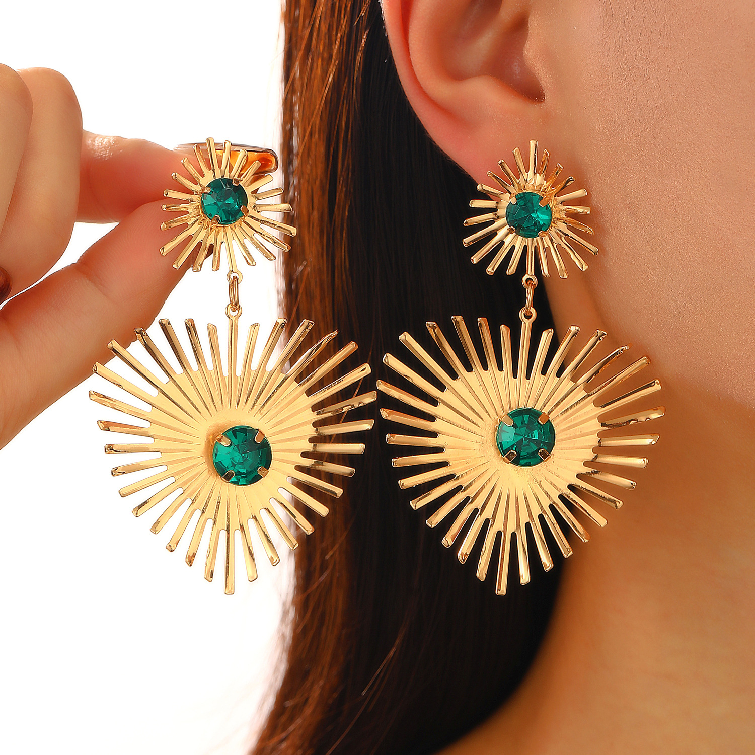 earrings solar-powered