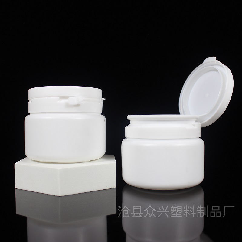 现货 撕拉口塑料瓶100ml撕拉盖瓶品瓶糖果包装瓶灭烟沙清洁剂瓶