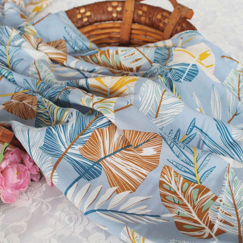 Шифон шелковая ткань, летний пижама, домашняя одежда, floral print