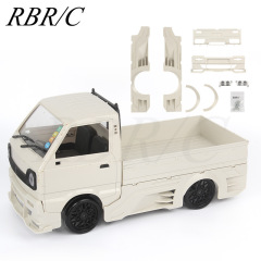 RBRC Naughty Dragon d12 Suzuki micro truck mini truck modified with wide, low and large surround accessories remote control car toy upgrade