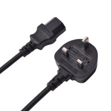 英規插頭線帶品字尾英規插頭電源線轉接電腦管三芯插頭線三腳插頭