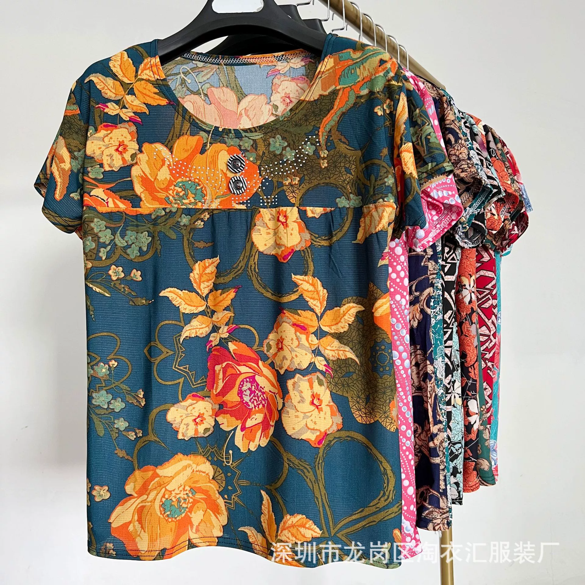 Утренний рынок в сельской местности