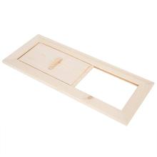 厂家直供 汗蒸房桑拿房设备配件通风口换气口 白松木入风口