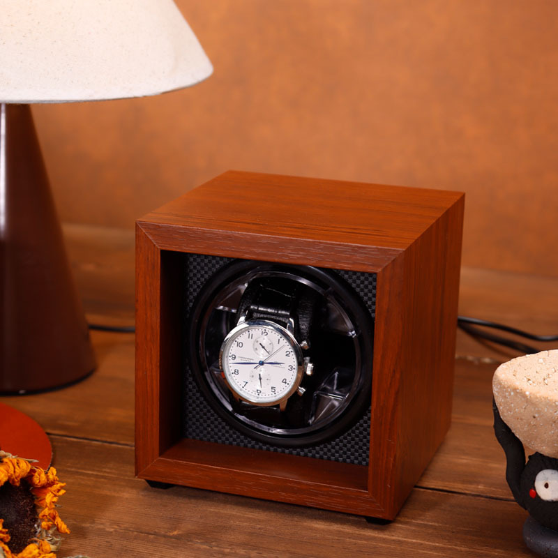 Watch Winder Mechanical Watch Winding Box Watch Spinner Rotating Holder Silent Anti-Magnetic Household Jewelry Box