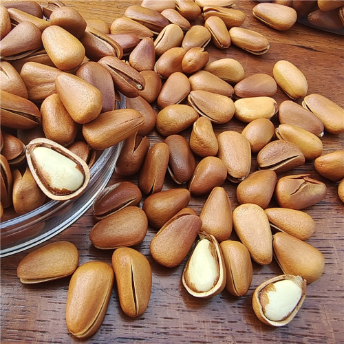 Jinhongtai Opened Pine Nut Wholesale Direct Selling Leisure Snacks Hand Peeled Northeast Pine Nut 150g Canned