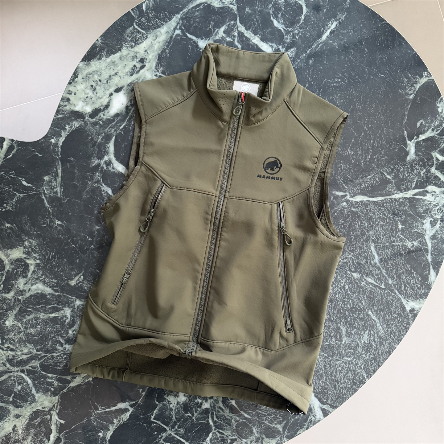 MMMUT Mammoth Spring and Autumn Stand Collar Outdoor Hiking Jacket for Men and Women, Versatile, Functional, Casual, Scratch-Resistant, Wear-Resistant, Thickened, Sporty