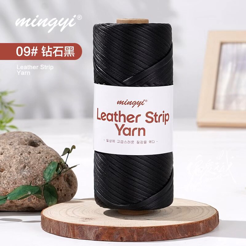 Hilo de Cuero para Tejido, Tejido a Mano para Bolsos DIY