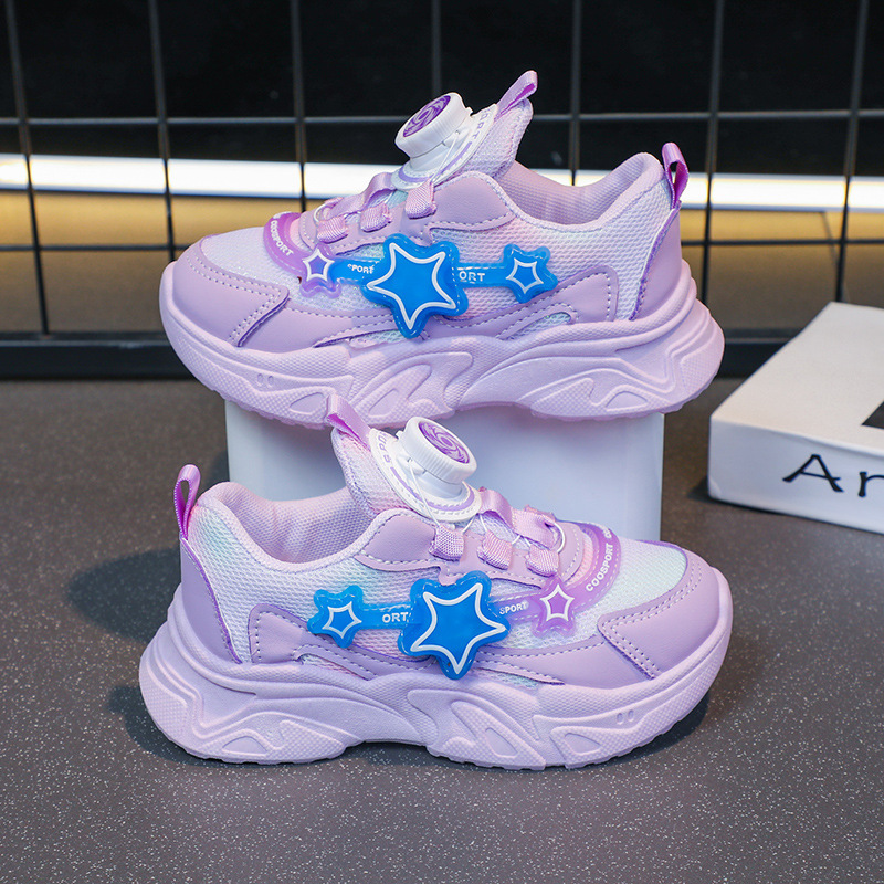 Girls' Shoes Autumn 2026 New Model Children's Sports Shoes Girls' Mesh Dad Shoes for Older Kids Twist Shoes with Lights Girls' Shoes Autumn 2026 New Model Children's Sports Shoes Girls' Mesh Dad Shoes for Older Kids Twist Shoes with Lights