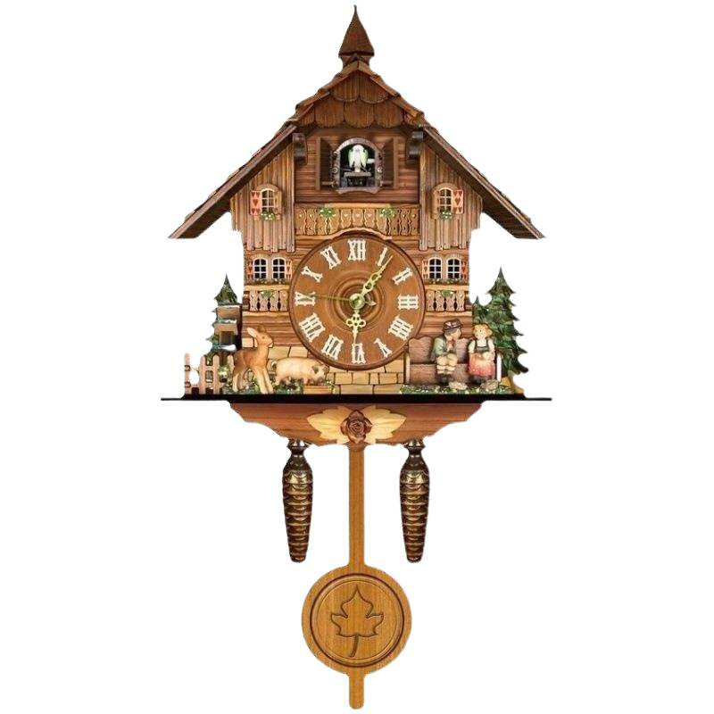 Cuco reloj de pared alarma horario alarma sala de estar hogar productos de venta caliente colgar pared