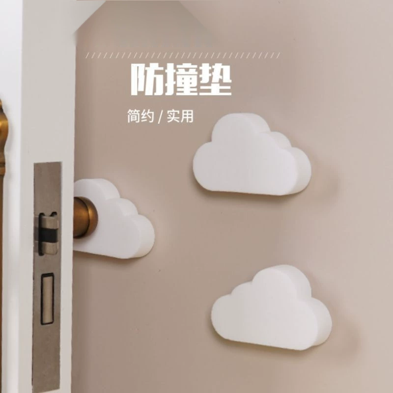 Простая накладка для предотвращения столкновений, бесшумная наклейка, буфер для предотвращения столкновений, частицы, стена, дверь, задняя дверь шкафа, дверь шкафа, ванная комната, бесшумное бытовое использование