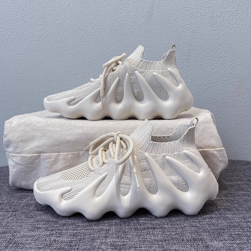 Putian Feiwei Coconut Shoes Men's 2025 Spring Dad Shoes Socks Boots Octopus Volcano Stretch Socks Shoes Sports Shoes