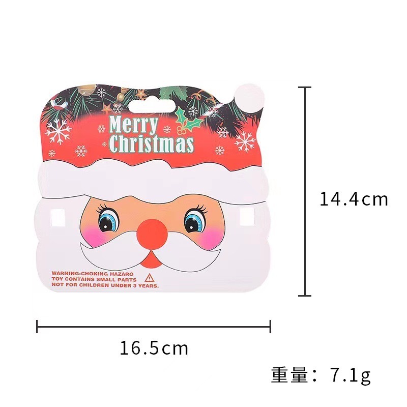 Glasses paper card