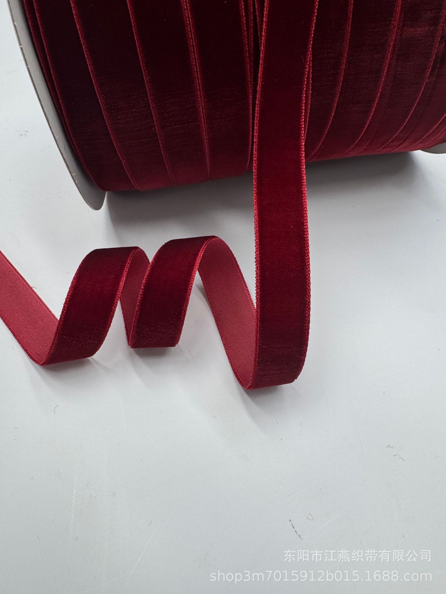 Cinturón de flocado spot unilateral cinta de lana de doble cara cinta de lana 2CM2.5cm spot al por mayor cinta de lana de color accesorios de ropa