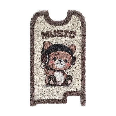 foot mat, Electric vehicle foot mat - music-bear-table-bell-small-fanta