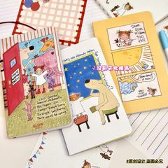 小红书同款COCO酱手账本日系卡通可爱日程计划本子学生便携笔记本