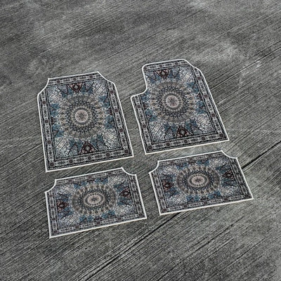 Avtomobil döşəmə paspasları – Four-Piece Set Stain-Resistant and Wear-Resistant Floor - zy-cross-border-floor-mat-four-piece-set-38-3344cm-two-piece-pack