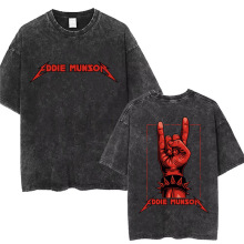 Eddie Munson Vintage Washed T Shirts The Demogorgon