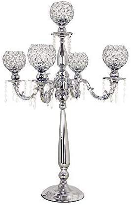 Cruz de la frontera de la boda accesorios de hierro arte 5-cabeza paso nube Candlestick carretera plomo de estilo europeo de la tabla decoración de la flor de la boda T-etapa carretera plomo decoración