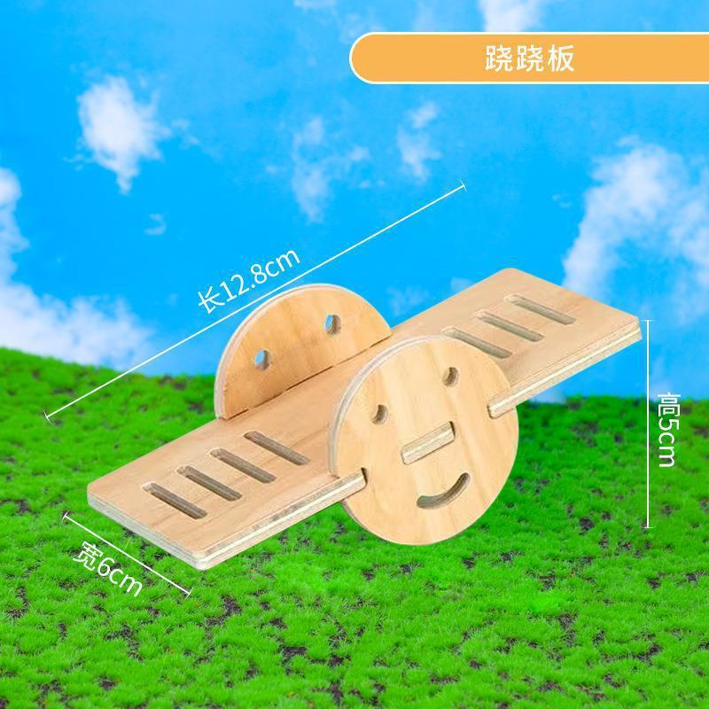 ハムスター無垢材ハウスおもちゃアクリルハムスターケージアクセサリーゴールデンケージ単層透明ヴィラ用品卸売|undefined